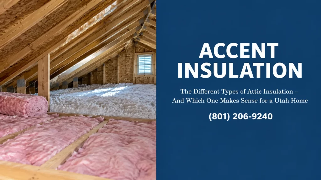 attic insulation options Ogden UT